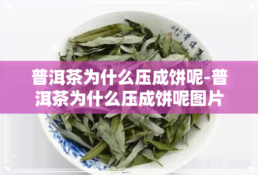 普洱茶为什么压成饼呢-普洱茶为什么压成饼呢图片