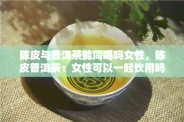 陈皮与普洱茶能同喝吗女性，陈皮普洱茶：女性可以一起饮用吗？