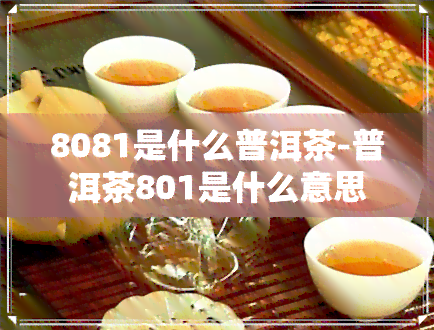 8081是什么普洱茶-普洱茶801是什么意思