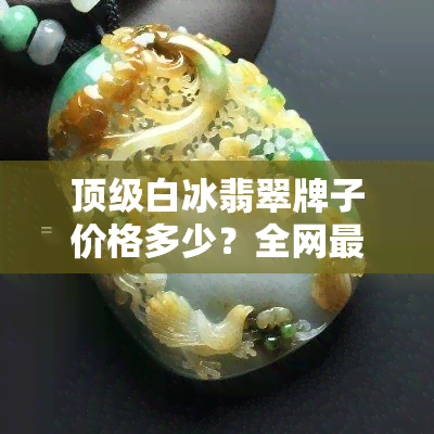 顶级白冰翡翠牌子价格多少？全网最全市场价格参考！