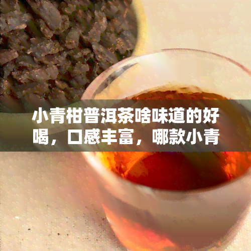 小青柑普洱茶啥味道的好喝，口感丰富，哪款小青柑普洱茶喝？