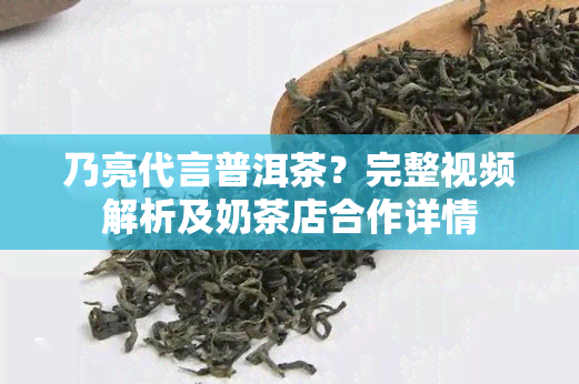 乃亮代言普洱茶？完整视频解析及奶茶店合作详情