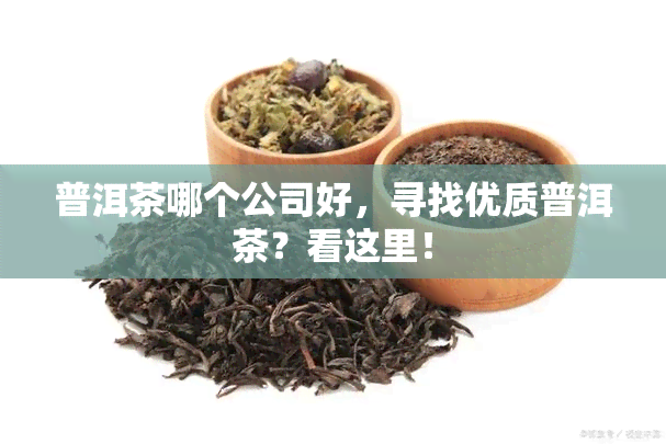 普洱茶哪个公司好，寻找优质普洱茶？看这里！