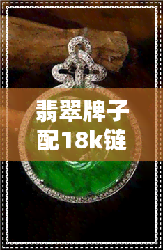 翡翠牌子配18k链子-翡翠牌子配18k链子好看吗