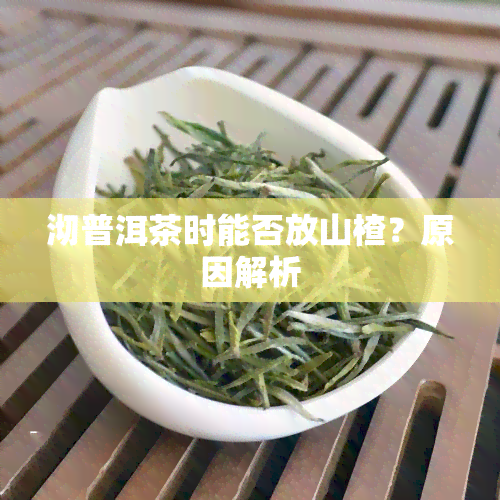 沏普洱茶时能否放山楂？原因解析