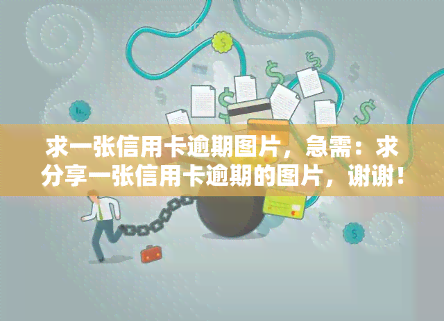 求一张信用卡逾期图片，急需：求分享一张信用卡逾期的图片，谢谢！