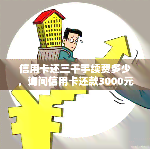 信用卡还三千手续费多少，询问信用卡还款3000元的手续费是多少？