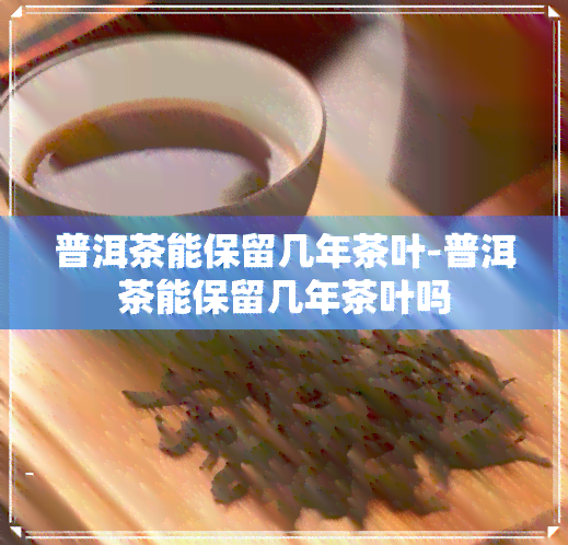 普洱茶能保留几年茶叶-普洱茶能保留几年茶叶吗