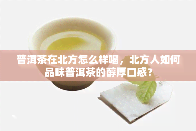 普洱茶在北方怎么样喝，北方人如何品味普洱茶的醇厚口感？