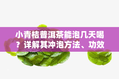 小青桔普洱茶能泡几天喝？详解其冲泡方法、功效与禁忌，是熟茶还是生茶？