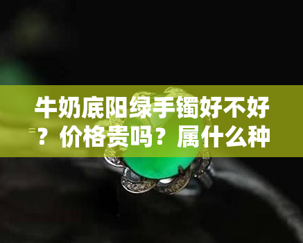 牛奶底阳绿手镯好不好？价格贵吗？属什么种水？怎样鉴别真伪？