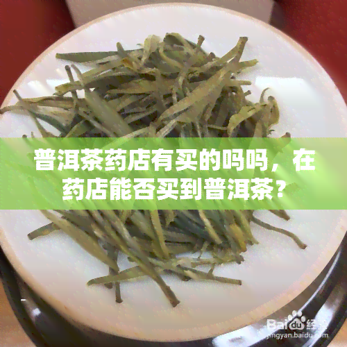 普洱茶店有买的吗吗，在店能否买到普洱茶？