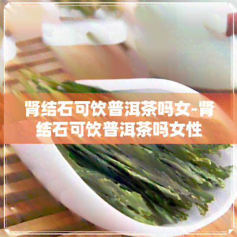 肾结石可饮普洱茶吗女-肾结石可饮普洱茶吗女性