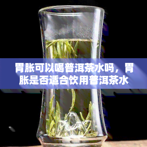 胃胀可以喝普洱茶水吗，胃胀是否适合饮用普洱茶水？专家解析