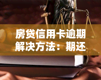 房贷信用卡逾期解决方法：期还款、说明书写指南及相关问题解答