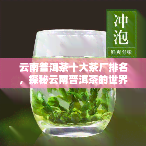 云南普洱茶十大茶厂排名，探秘云南普洱茶的世界：十大知名茶厂排行榜