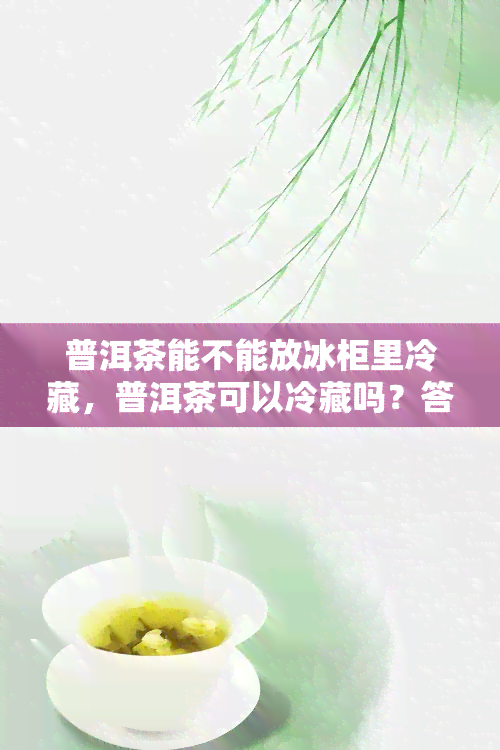 普洱茶能不能放冰柜里冷藏，普洱茶可以冷藏吗？答案在这里！