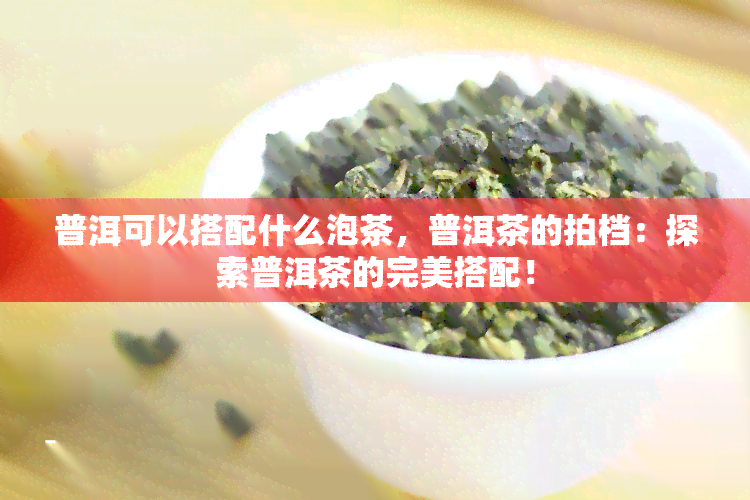 普洱可以搭配什么泡茶，普洱茶的拍档：探索普洱茶的完美搭配！