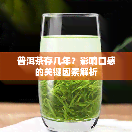 普洱茶存几年？影响口感的关键因素解析