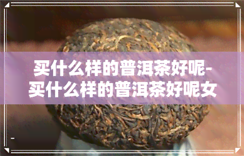 买什么样的普洱茶好呢-买什么样的普洱茶好呢女生