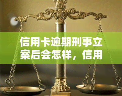 信用卡逾期刑事立案后会怎样，信用卡逾期：刑事立案后的法律后果和应对措