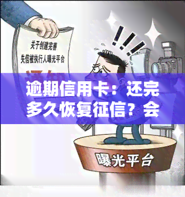 逾期信用卡：还完多久恢复？会坐牢吗？还清后何时能再用？还款新规、冻结解冻及利息计算全知道！