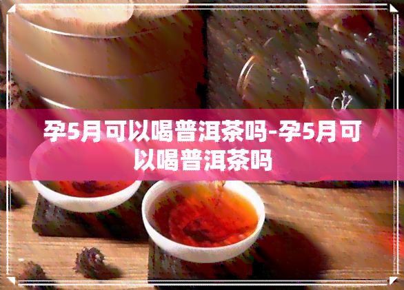 孕5月可以喝普洱茶吗-孕5月可以喝普洱茶吗