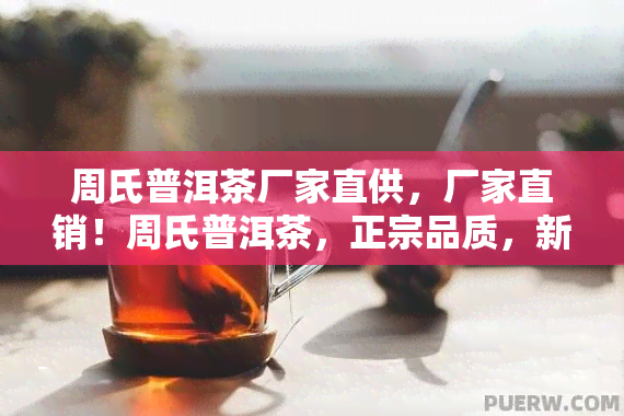 周氏普洱茶厂家直供，厂家直销！周氏普洱茶，正宗品质，新直达！