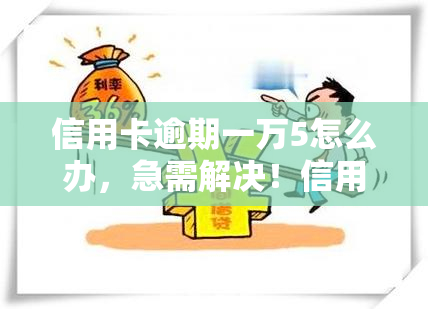 信用卡逾期一万5怎么办，急需解决！信用卡逾期1万5，应该如何处理？