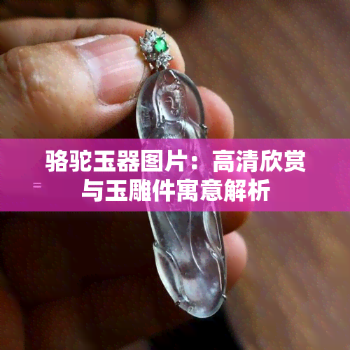 骆驼玉器图片：高清欣赏与玉雕件寓意解析