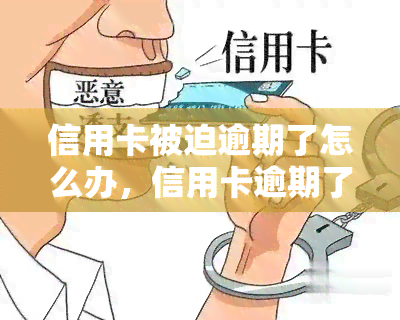 信用卡被迫逾期了怎么办，信用卡逾期了，该怎么办？