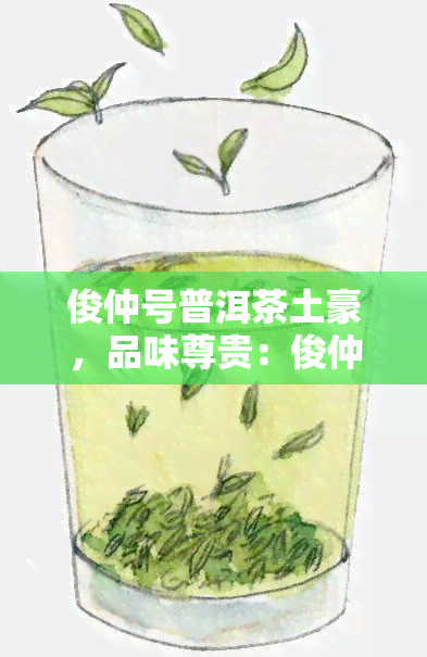 俊仲号普洱茶土豪，品味尊贵：俊仲号普洱茶，专为土豪打造！