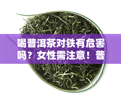 喝普洱茶对铁有危害吗？女性需注意！普洱茶可能影响铁吸收、导致缺铁，是否能补铁仍待研究。