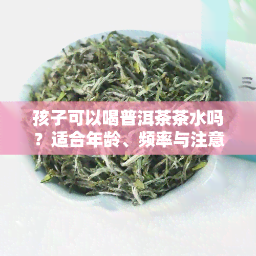 孩子可以喝普洱茶茶水吗？适合年龄、频率与注意事