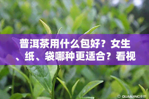 普洱茶用什么包好？女生、纸、袋哪种更适合？看视频找答案！