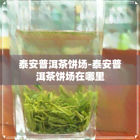 泰安普洱茶饼场-泰安普洱茶饼场在哪里