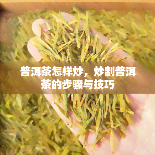 普洱茶怎样炒，炒制普洱茶的步骤与技巧