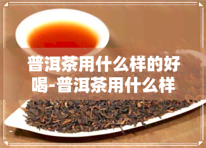 普洱茶用什么样的好喝-普洱茶用什么样的好喝一点