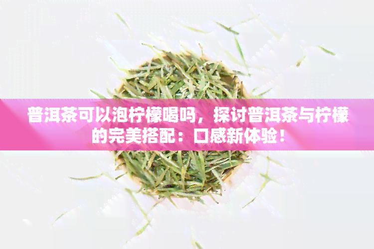 普洱茶可以泡柠檬喝吗，探讨普洱茶与柠檬的完美搭配：口感新体验！