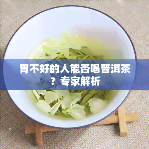 胃不好的人能否喝普洱茶？专家解析