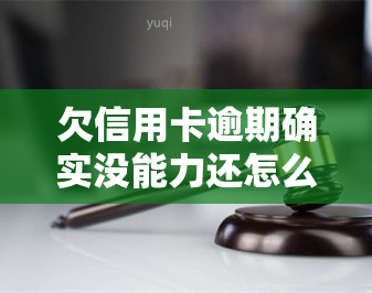 欠信用卡逾期确实没能力还怎么办？是否会坐牢？