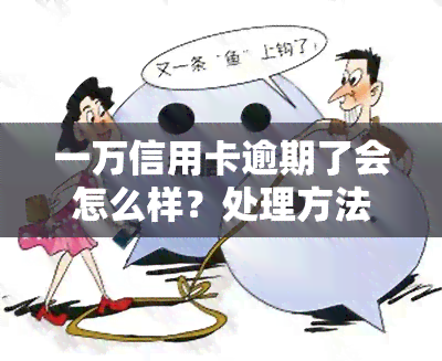 一万信用卡逾期了会怎么样？处理方法及后果解析