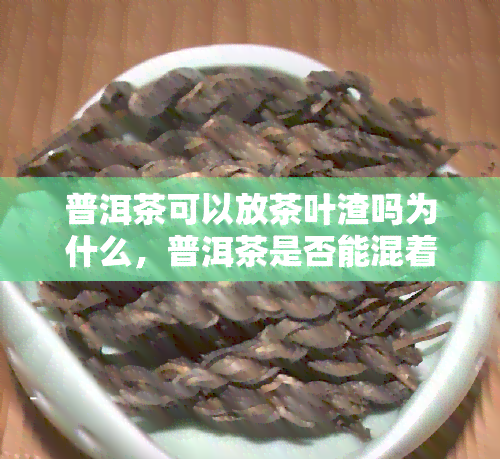 普洱茶可以放茶叶渣吗为什么，普洱茶是否能混着茶叶渣一起存放？原因解析