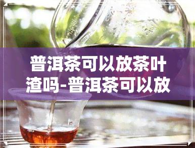 普洱茶可以放茶叶渣吗-普洱茶可以放茶叶渣吗有吗