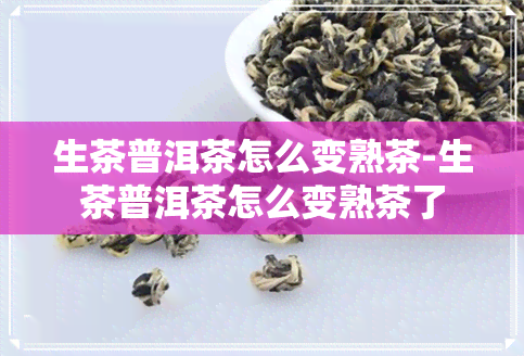 生茶普洱茶怎么变熟茶-生茶普洱茶怎么变熟茶了