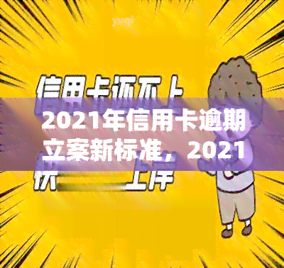 2021年信用卡逾期立案新标准，2021年最新信用卡逾期立案标准公布，持卡人需注意