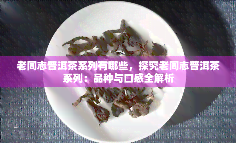 老同志普洱茶系列有哪些，探究老同志普洱茶系列：品种与口感全解析