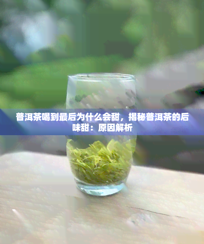 普洱茶喝到最后为什么会甜，揭秘普洱茶的后味甜：原因解析