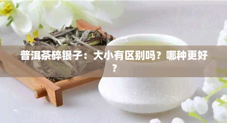 普洱茶碎银子：大小有区别吗？哪种更好？