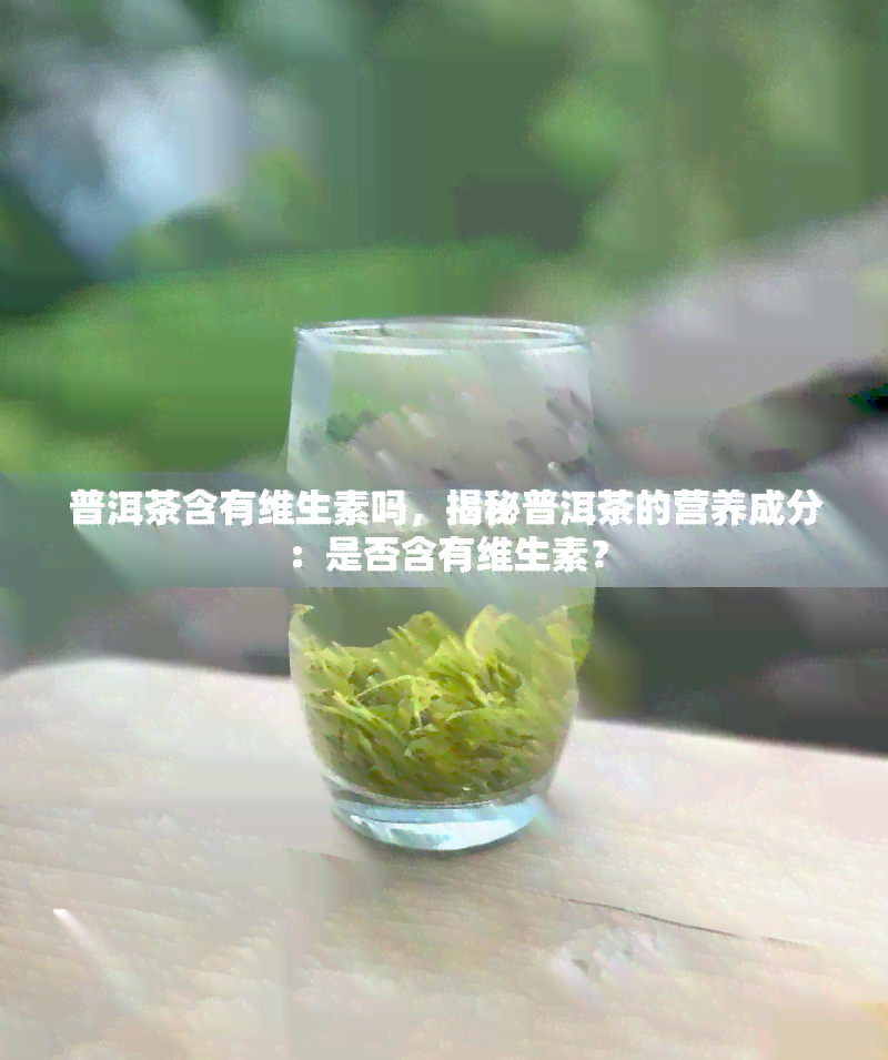 普洱茶含有维生素吗，揭秘普洱茶的营养成分：是否含有维生素？